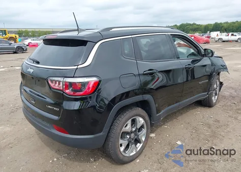 2018 Jeep Compass Limited 4X4 from USA, damaged, VIN 3C4NJDCB7JT372706